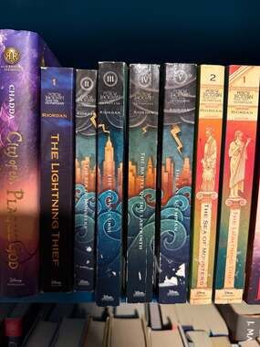 Rick Riordan Book Lot Percy Jackson Heroes of Olympus